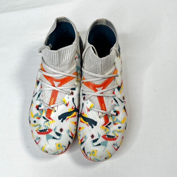 Puma Future 7 Match Creativity Soccer Cleats Firm/Artificial Ground Kids 1.5 - Picture 4 of 10